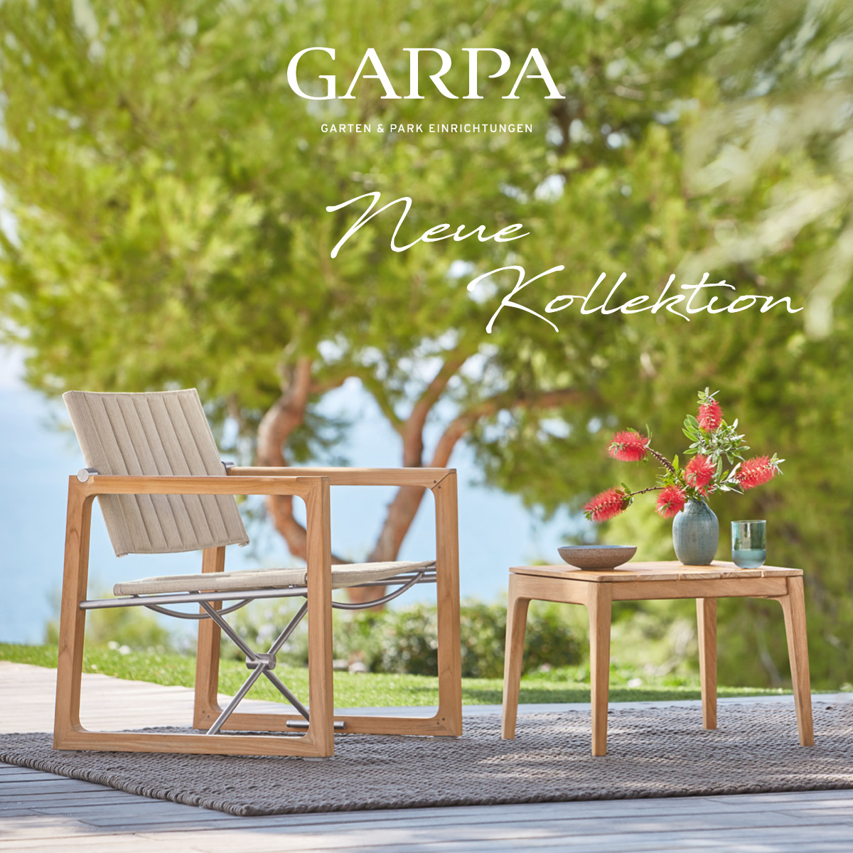 Garpa Gartenmöbel - die neue Kollektion 2020