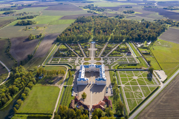 Schloss Rundäle in Lettland