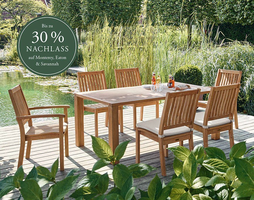 Exklusive Gartenmöbel online kaufen Garpa