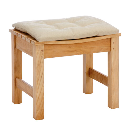 Teak Hocker