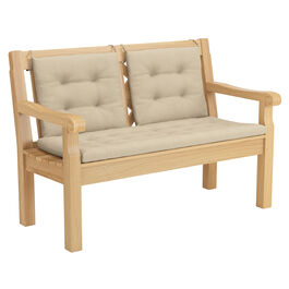 Set Rückenkissen Bank 120 Summerfield / Hestercombe Dessin "Seesand" (2 Stück im Set)