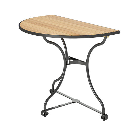 Fontenay Balkontisch 85 x 54, Teakleisten