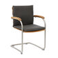 Bolero Freischwinger Teak stapelbar