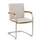 Bolero Freischwinger Teak stapelbar