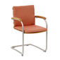 Bolero Freischwinger Teak stapelbar