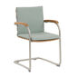 Bolero Freischwinger Teak stapelbar