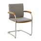 Bolero Freischwinger Teak stapelbar