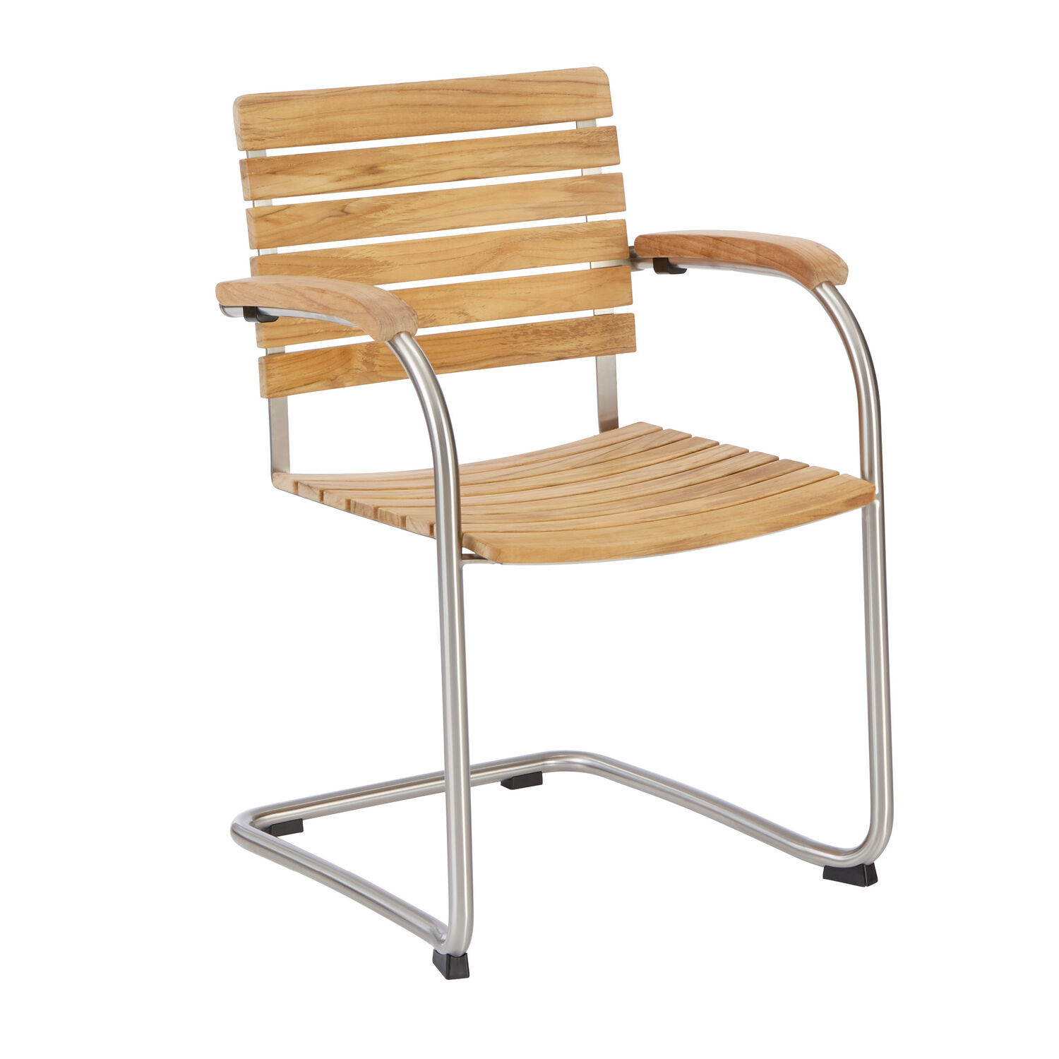 Bolero Freischwinger Teak stapelbar Garpa