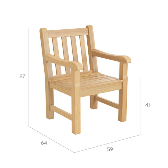 Summerfield Armlehnstuhl Teak