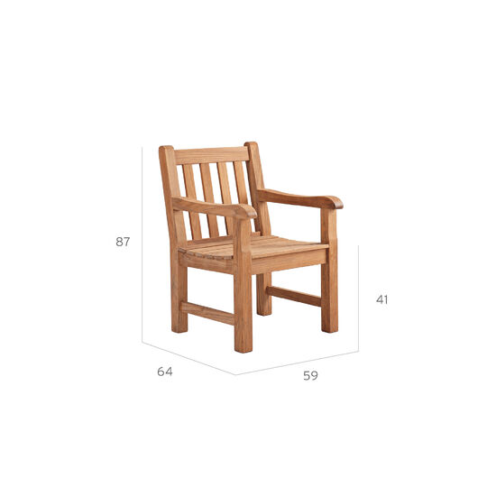 Summerfield Armlehnstuhl Teak