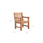 Summerfield Armlehnstuhl Teak