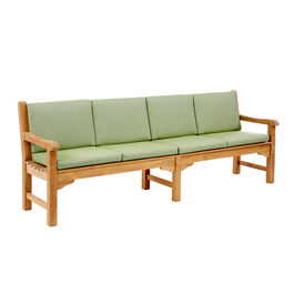 Set Rückenkissen Bank 240 Summerfield / Hestercombe Dessin "Leaf"