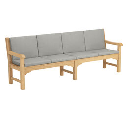 Set Rückenkissen Bank 240 Summerfield / Hestercombe Dessin "Stone" (4 Stück im Set)