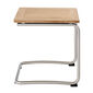 Bolero Beistelltisch Edelstahl 55 x 55 Teak