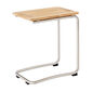 Bolero Beistelltisch Edelstahl 55 x 37 Teak