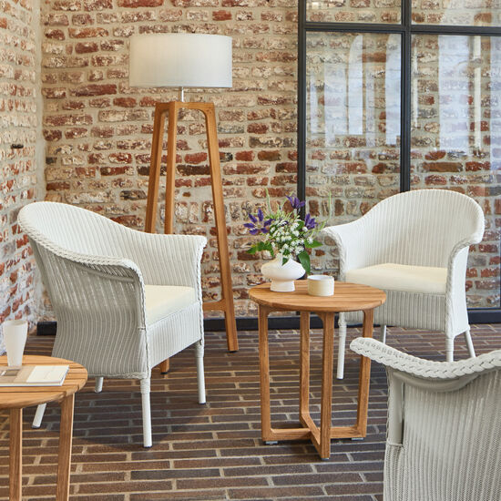 Loom Classic Armchair Plain White
