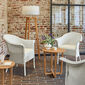 Loom Classic Armchair Plain White