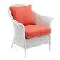 Loom Classic Club Armchair Plain White