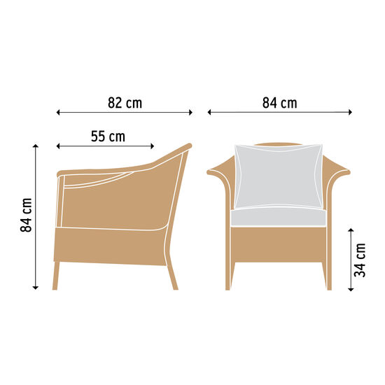 Loom Classic Club Armchair Nature