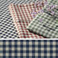 Vichy Tischtuch Blau 220x150