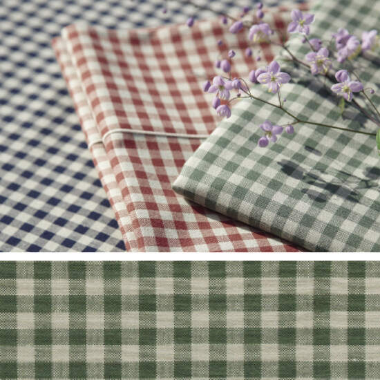 Vichy Tischtuch Grün 280x150