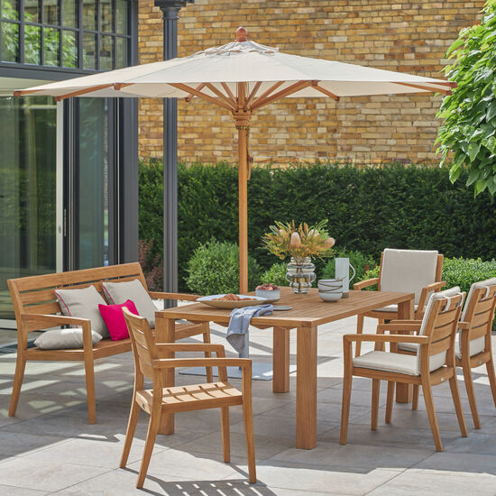 Square Tisch 180 x 100 Teak