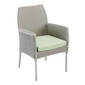 Loom Globe Dining Armchair Pebble Grey