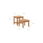 Colchester Beistelltisch 53 x 53