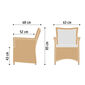 Loom Grace Armchair Pebble Grey