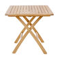 Folding Table 100 x 80 mit Schirmloch