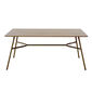Casablanca Tisch 150 x 100 Patina Graubraun