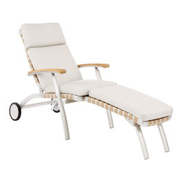 Auflage United States Deck Chair mit verlängerter Fußstütze, Dessin "Crystal"