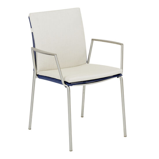 Auflage Porto Armlehnstuhl/Stuhl Dessin "Linum"