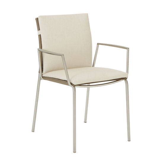 Auflage Porto Armlehnstuhl/Stuhl Dessin "Linum"