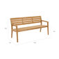 Valencia Bank 165 Teak
