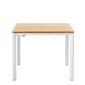 Portland Aluminium Ausziehtisch 90-140 x 90 Teak