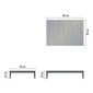 Camps Bay Couchtisch 90 x 130 Glas
