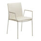 Porto Armlehnstuhl Pearly White