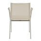 Porto Armlehnstuhl Pearly White