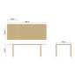 Portland Teak Ausziehtisch 165-225 x 90
