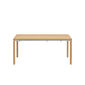 Portland Ausziehtisch Teak 165-225 x 90
