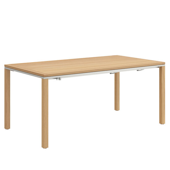 Portland Ausziehtisch Teak 165-225 x 90