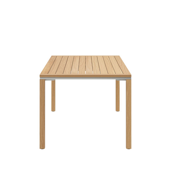 Portland Ausziehtisch Teak 165-225 x 90