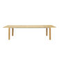 Portland Teak Ausziehtisch 240-300 x 100