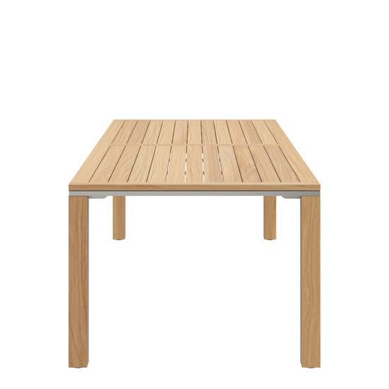 Portland Ausziehtisch Teak 240-300 x 100