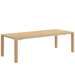 Portland Ausziehtisch Teak 240-300 x 100
