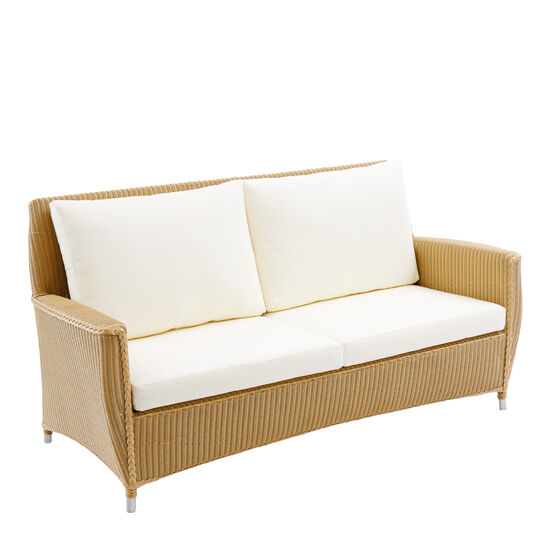 Sitz- und Rückenkissen Loom Globe Club Twoseater Dessin "Vanilla" (4 Stk.)