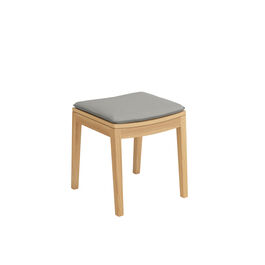 Sitzkissen Valencia Hocker, Dessin "Stone“ mit Keder