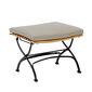 Sitzkissen Fontenay Lounge Hocker Dessin "Stone"