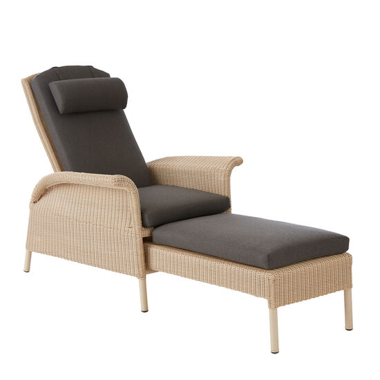 Auflage Savannah Deck Chair Dessin "Chestnut"